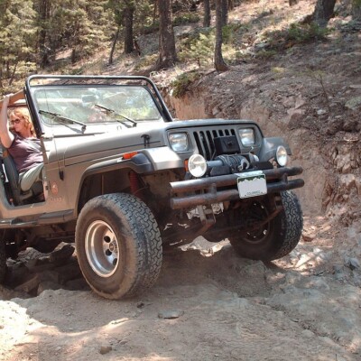 Modified Jeep Wrangler